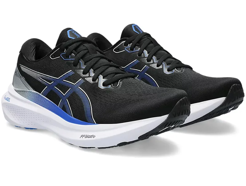 Asics Men's GEL-KAYANO 30 Black/Illusion Blue-2